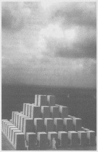 Fertiggestellte Zeitpyramide im Jahr 3183