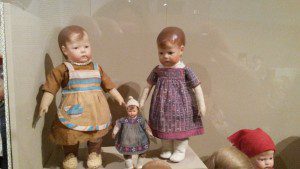 Käthe-Kruse-Puppen im Museum in Donauwörth
