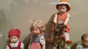 Käthe-Kruse-Puppen im Museum in Donauwörth