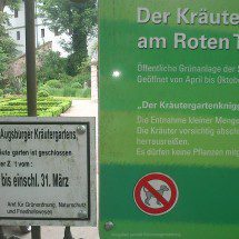 Augsburg: Kräutergarten