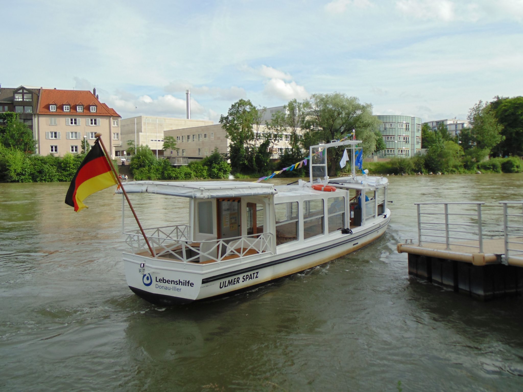 Donau-Schiff "Ulmer Spatz"