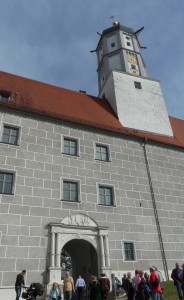 Eingangsportal Schloss Höchstädt