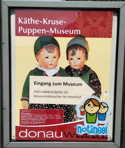Käthe Kruse Puppenmuseum Donauwörth Hinweis