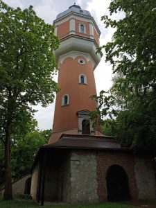 Neu-Ulmer Stadtpark Glacis Wasserturm
