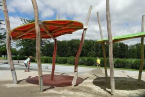 Wasserspielplatz im Wiley Park