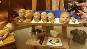 Puppenköpfe Käthe Kruse Puppen Museum