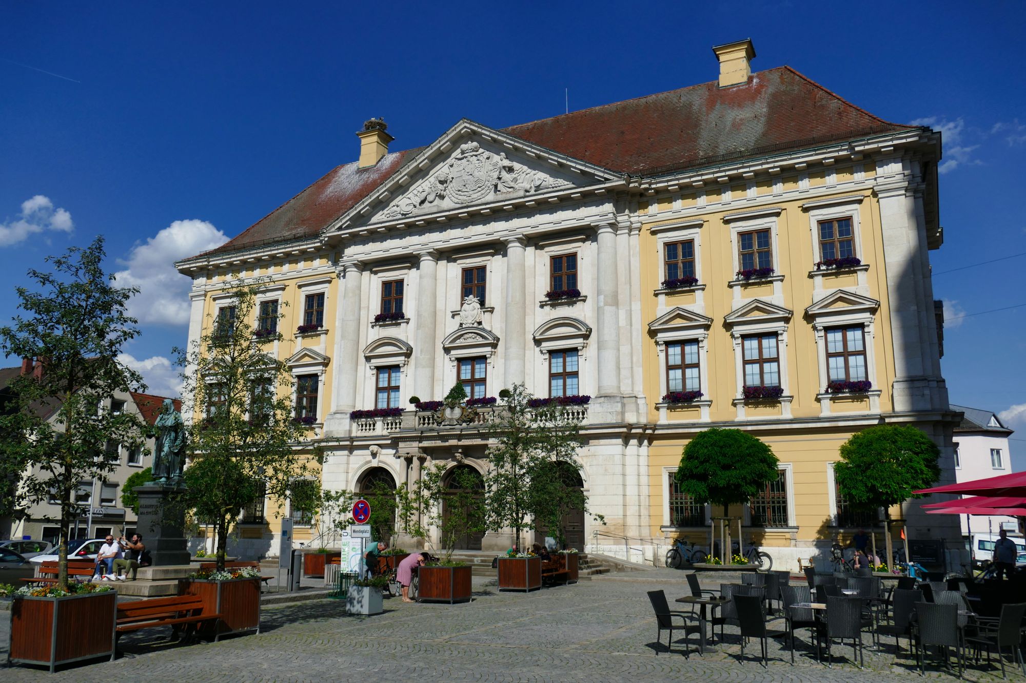 Foto: Rathaus Lauingen an der Donau | (c) Stefanie Rösch